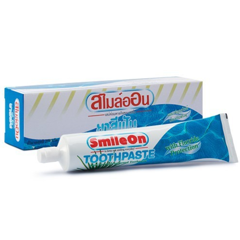 สไมล์ออน ยาสีฟันซูเหลียน ยาสีฟันสมุนไพรสไมล์ออน SmileOn Toothpaste