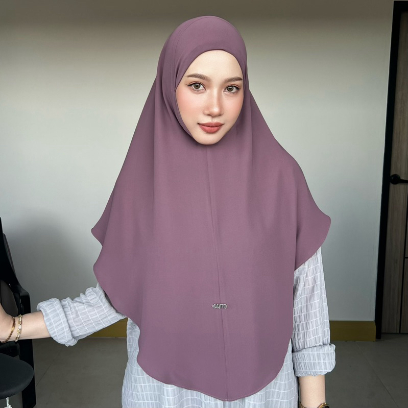 UMRORNA HIJAB ผ้าคลุมอบาย่าหน้าตุรกี(แบบสั้น)
