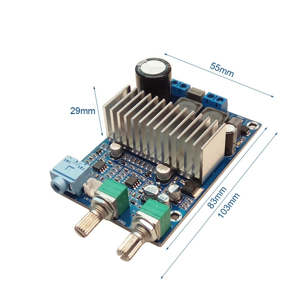 TPA3116 100W ซับวูฟเฟอร์เครื่องขยายเสียงโฮมเธียเตอร์มินิแอมป์ บอร์ดขยายเสียงซับวูฟเฟอร์ดิจิทัล ลําโพง DIY