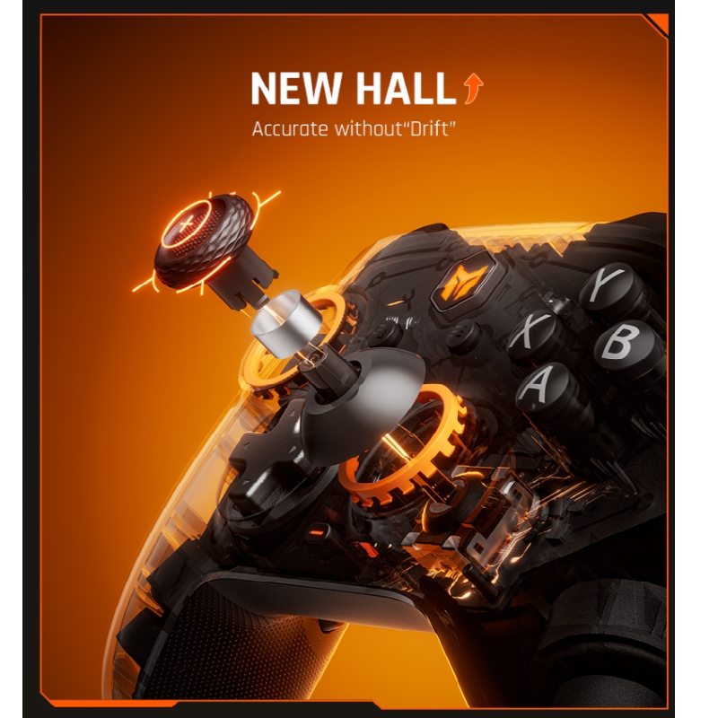 [Tinzshop] BIGBIG WON Gale Hall Wireless Controller For Window /Switch / Android / IOS จอยเล่นได้ทุกเครื่อง