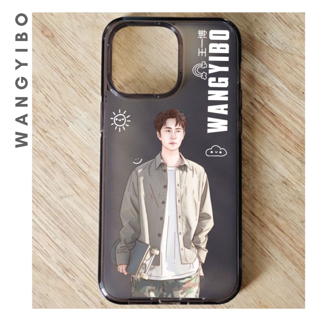 WD2. เคสสกรีนรูปวาด Wang Yibo : WangYibo : หวังอี้ป๋อ : ดาราจีน : นักแสดงจีน : ซีรี่ย์ : ซีรี่ย์จีน ราคา ถูกที่สุด ดีลบีเคเค แกลเลอรีภาพที่ 4