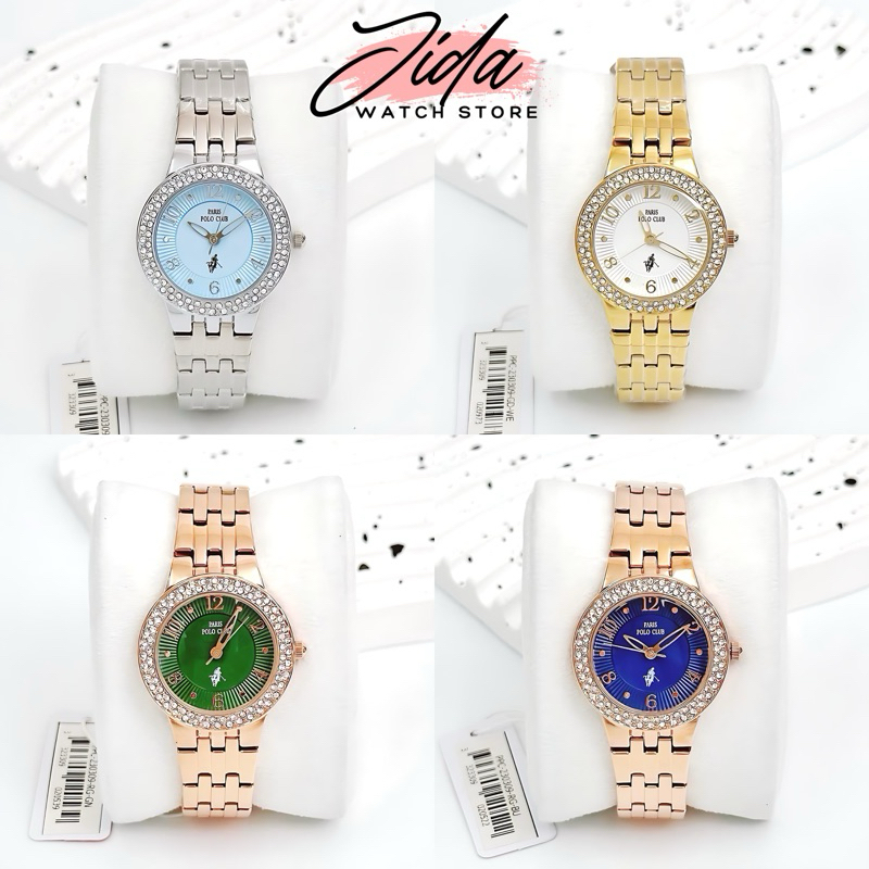 นาฬิกาข้อมือ PARIS POLO CLUB PPC-230309 (30mm) ประกันศูนย์ไทย 1 ปี กันน้ำ 3 ATM