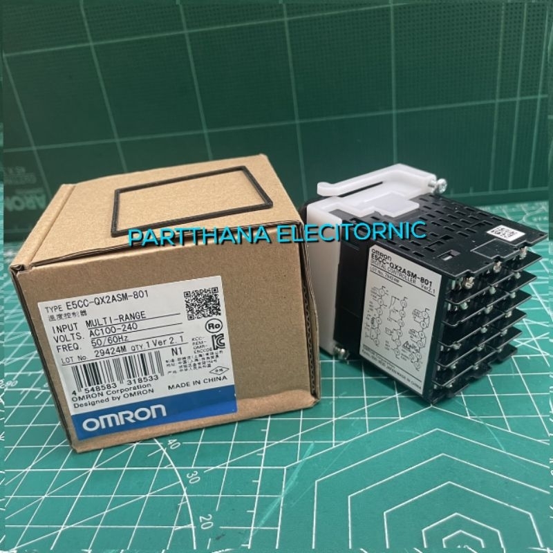 E5CC-QX2ASM-801 เครื่องควบคุมอุณหภูมิแบบดิจิตอล