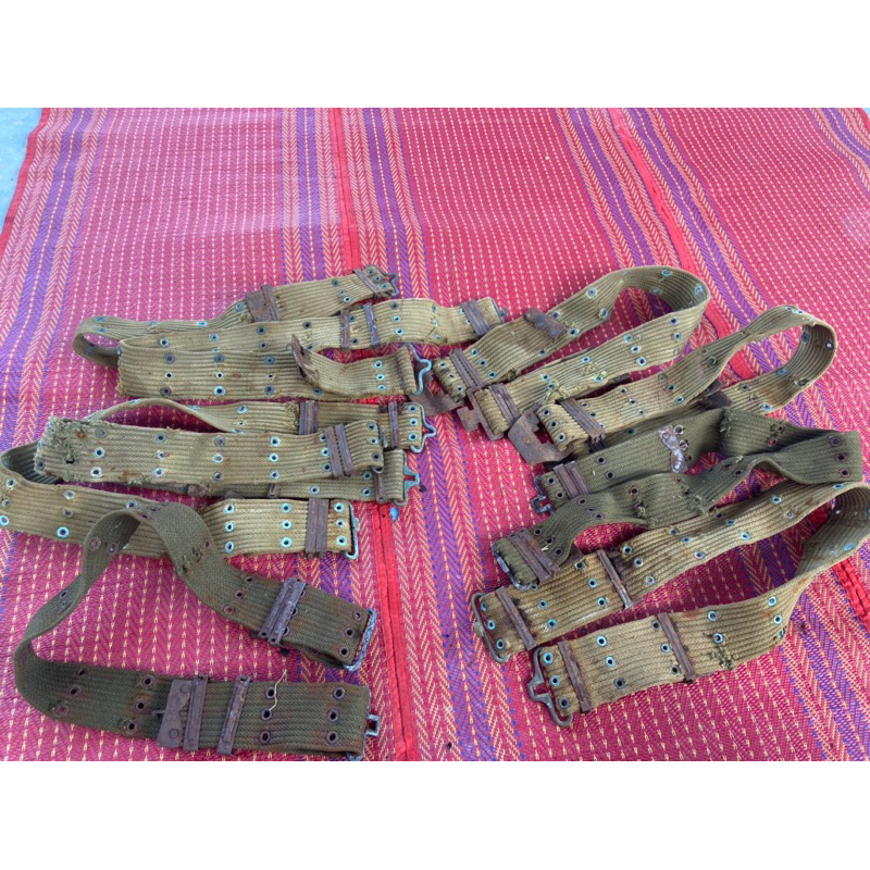 เข็มขัดสนามยุค ww2 มือสอง