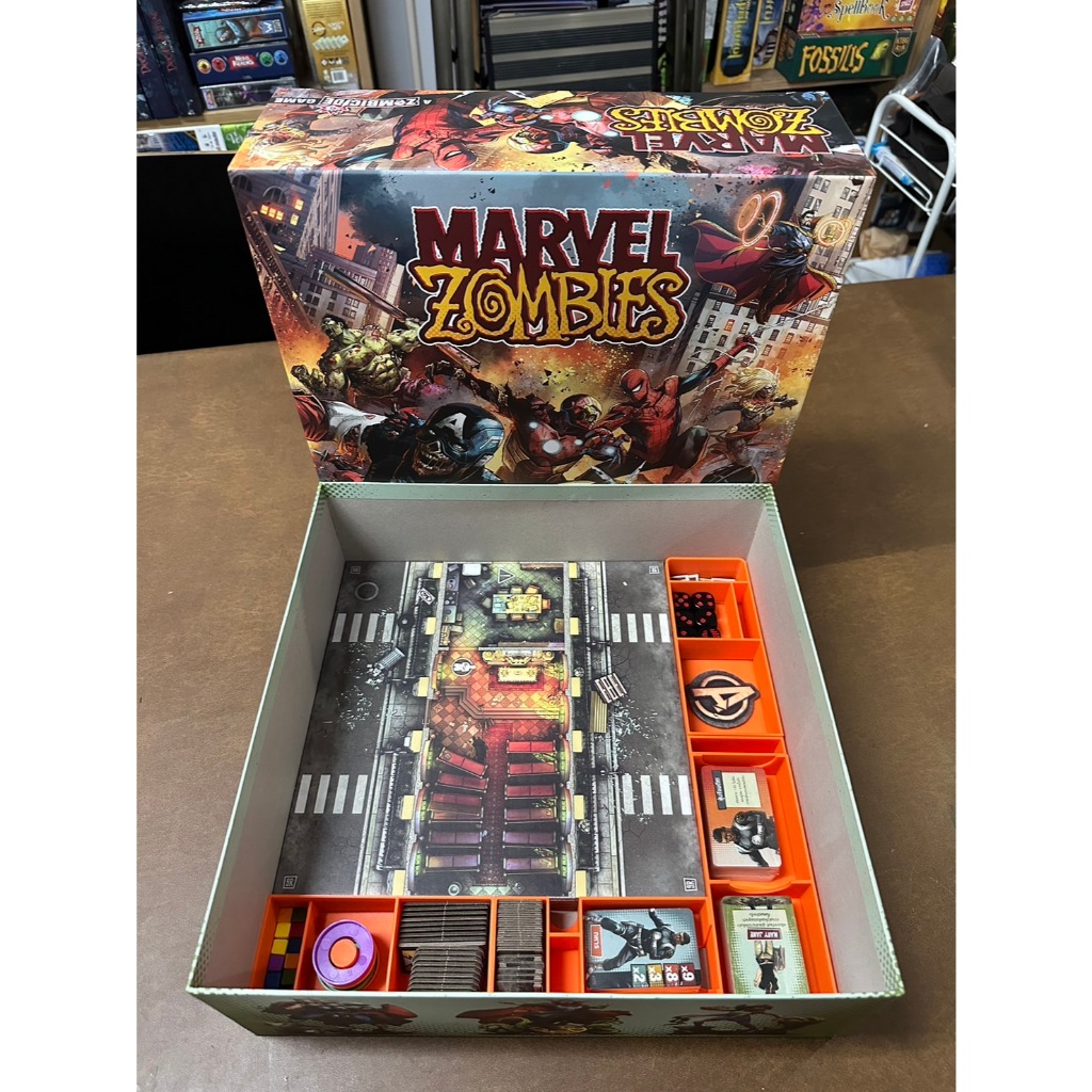 [Plastic] Marvel Zombies: A Zombicide Board Game[TH/EN]: Insert - ชุดจัดเก็บอุปกณ์เกมมาร์เวล ซอมบิไซ