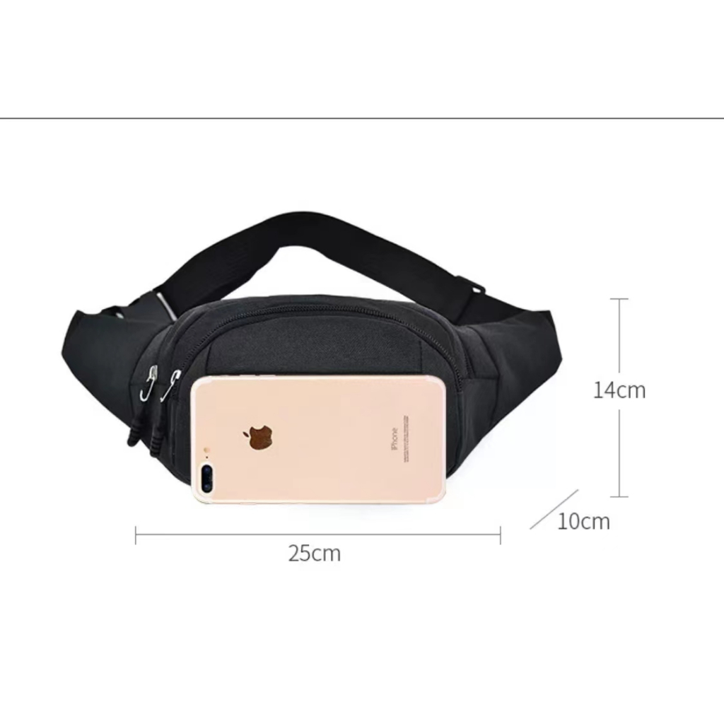 กระเป๋าคาดอก กระเป๋าคาดเอว สะพายข้าง Casual waist bag