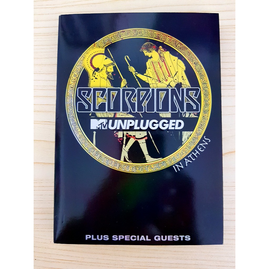 DVD คอนเสิร์ต SCORPIONS - MTV UNPLUGGED: LIVE IN ATHENS