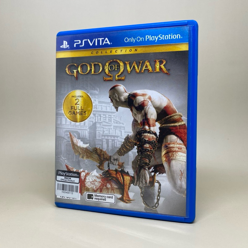 God of War Collection (1&2) PS Vita | แผ่นเกมเพลสเตชั่นวีต้า แท้ ก็อด ออฟ วอร์ รวมภาค 1 และ 2 | Zone