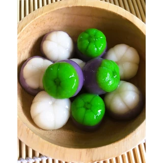 บัวลอยลูกมังคุด Home made100% ต้นตำรับสูตรคุณยาย By jasmine300กรัม