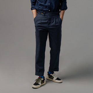 era-won DOUBLE BELTS TROUSERS V2 ทรง Skinny Crop เอวสูง สี N…