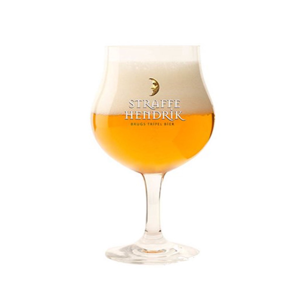 แก้วเบียร์เบลเยี่ยม Straffe Hendrik 0.33 ลิตร แก้วออริจินอลชองแบรนด์ ใหม่นำเข้าจากเบลเยี่ยม New
