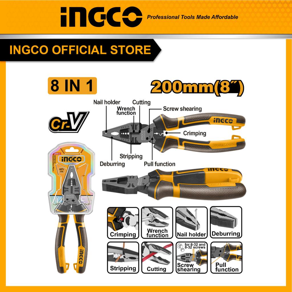 INGCO l คีมเอนกประสงค์ 8in1 (HMFCP28200)