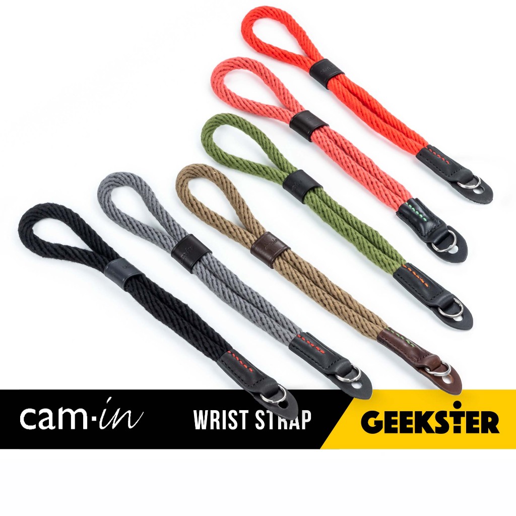 สายกล้องคล้องมือ Cam in ( Camera Wrist Strap / Hand Strap / Cam-in / สายคล้องกล้อง / สายคล้อง มือ )