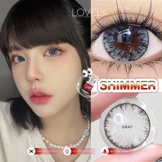 🔥 คอนแทคเลนส์ ✨ขนาดบิ๊กอาย✨ Shimmer (Lovelylens) Gray / Brown / Black