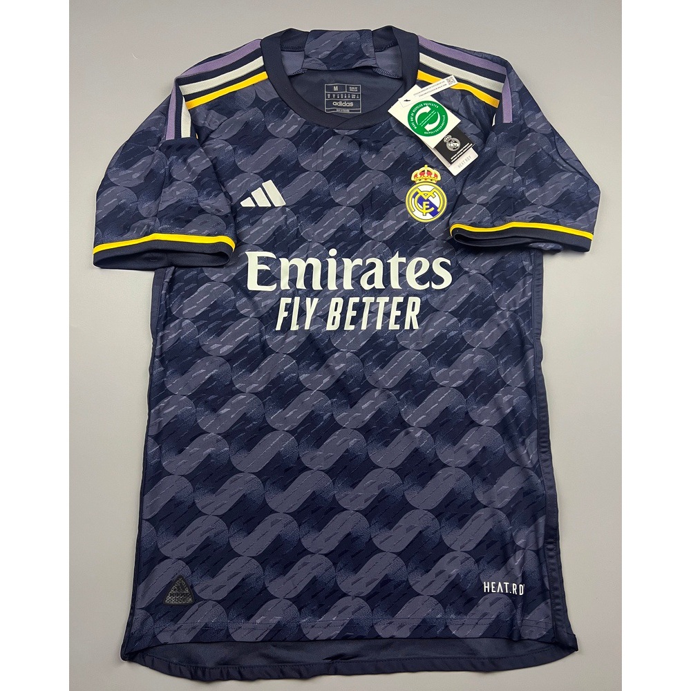 SALE !!! เสื้อบอล เพลเย่อ 2023-24 รีล มาดริด เยือน สีกรม Player Away Cecat