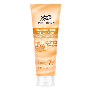 พร้อมส่ง Boots Niacinamide Pro-retinol bodylotion เพื่อผิวเปล่งปลั่ง อ่อนเยาว์ 200 ml