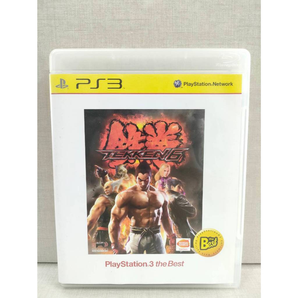 🎮 แผ่น PS3 แท้ TEKKEN 6 คู่มือครบ น่าสะสม ถูกสุดๆ ✅✅