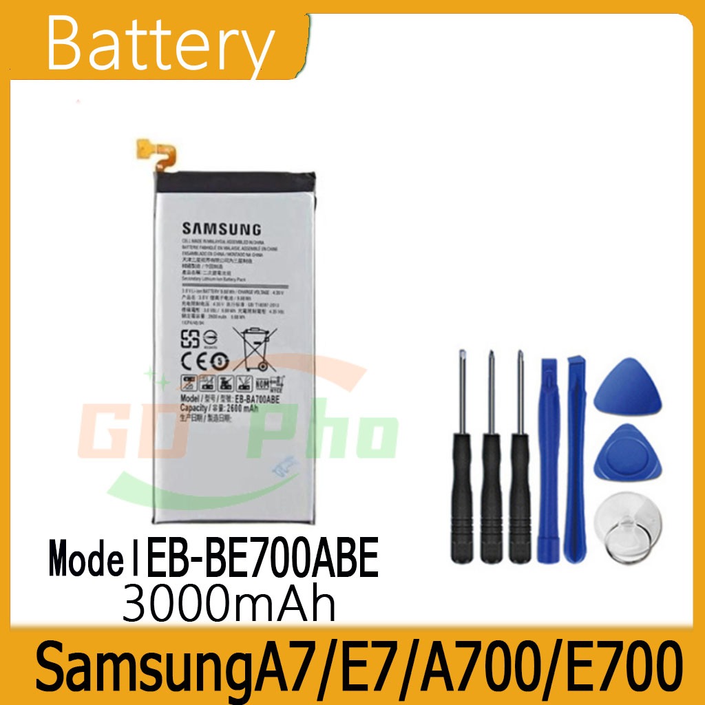 JAMEMAX แบตเตอรี่  SAMSUNG A7/E7/A700/E700 Battery Model EB-BE700ABE ฟรีชุดไขควง hot!!!