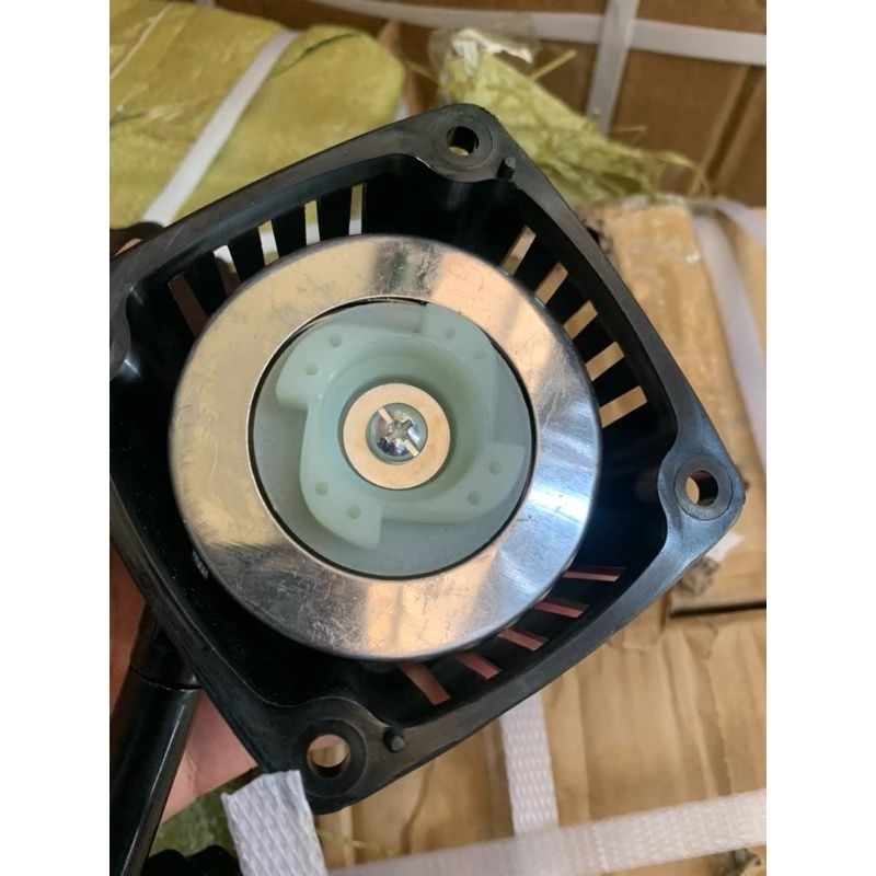 AK23 ฝาสตาร์ท เครื่องพ่นลม พ่นปุ๋ย เครื่องเจาะดิน 3WF, 430, TL43, 520, 5500 [แบบ4เขี้ยว8รู(ขอบอลูมิเนียม)] อย่างดี