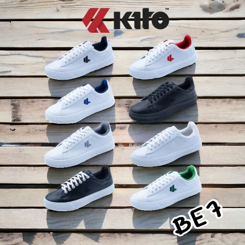 🔥Hot item🔥 ส่งไว !!! ราคาถูกที่สุด !!! รองเท้าผ้าใบ Kito รุ่น BE7 ของแท้ 100% Size : 38 - 45