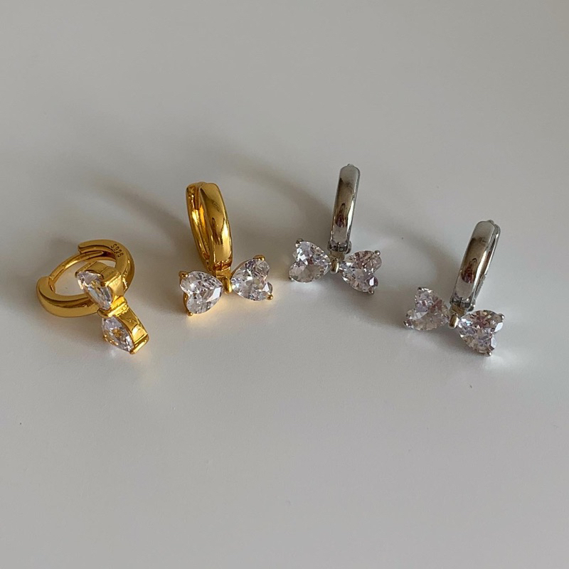 HER OBJECTIVE_HER CUERA BOW EARRINGS