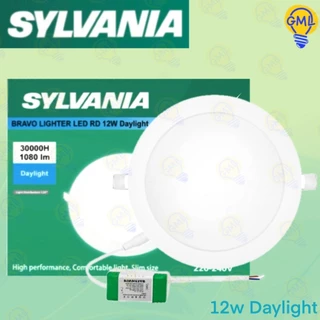Sylvania ดาวน์ไลท์ LED 9W 12W 18W กลม แสงขาว / แสงวอร์ม Panel LED