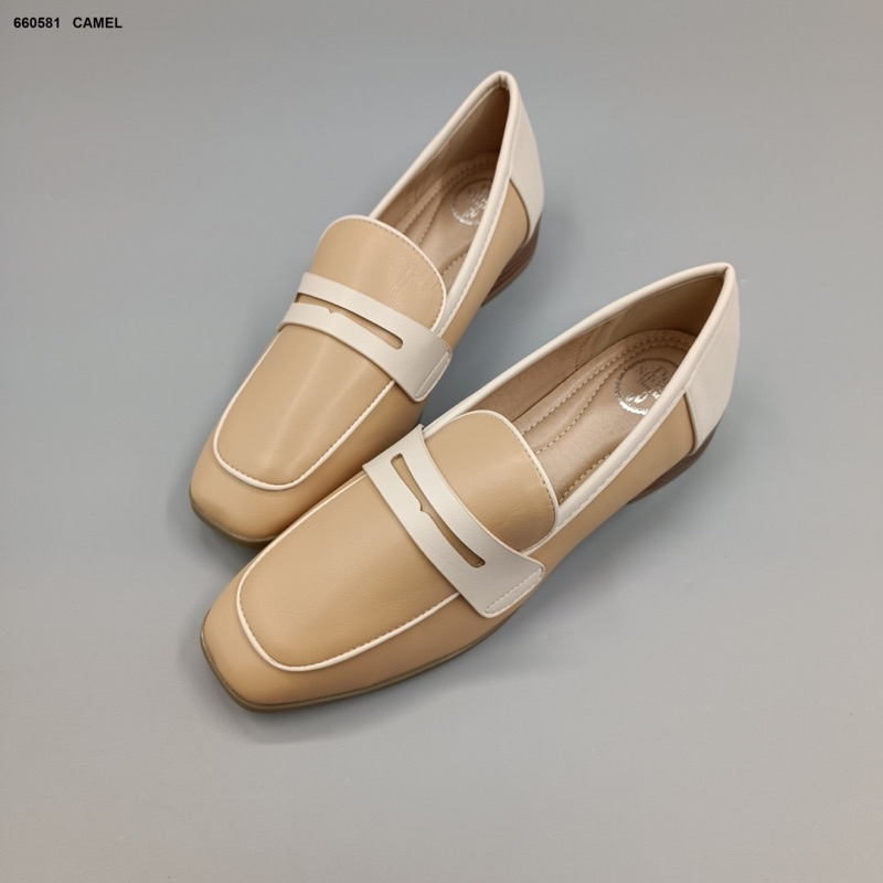 พร้อมส่งจากกทม รองเท้าอ๊อกฟอร์ด oxford shoes 660581 ใว่สบายเท้า หนังนิ่ม