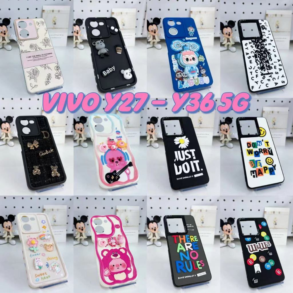 มาใหม่ เคส Vivo Y27 Y36 5G ลายการ์ตูน น่ารัก สำหรับ Vivo Y27 5G วีโว้วาย 27 case สำหรับ Vivo Y27 Y36 5G