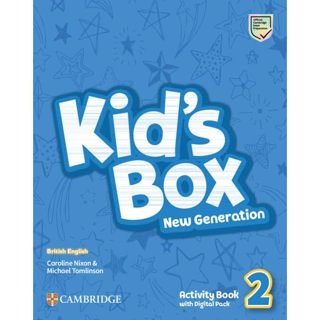 DKTODAY หนังสือแบบฝึกหัด KID'S BOX 2:ACTIVITY BOOK WITH DIGI…