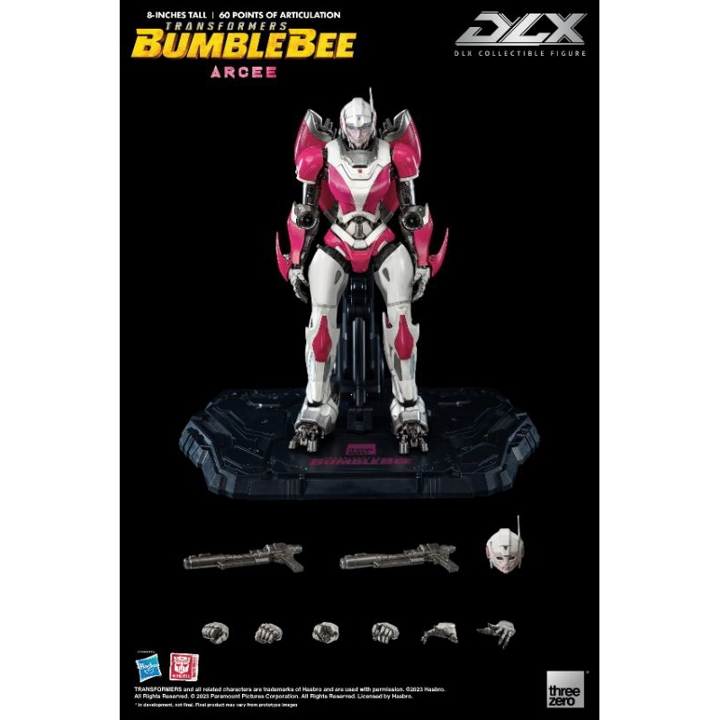 Threezero  ~Transformers: BumblebeeDLX - Arcee ( Genuine authentic figure ✅ )