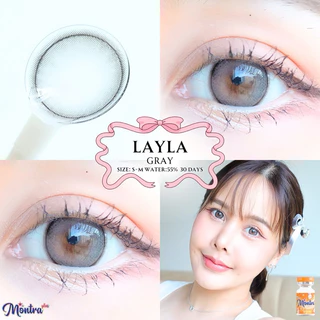 คอนแทคเลนส์ Montra Layla ค่าอมน้ำ55% ขนาดกลาง