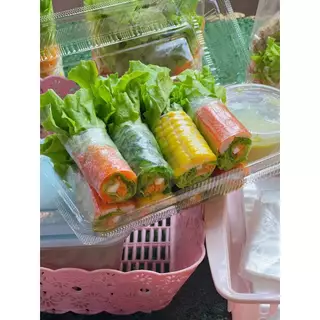 แผ่นแป้งเวียดนาม 1กิโล แผ่นแป้งทำปอเปี๊ยะสด สลัดโรล เมี่ยง