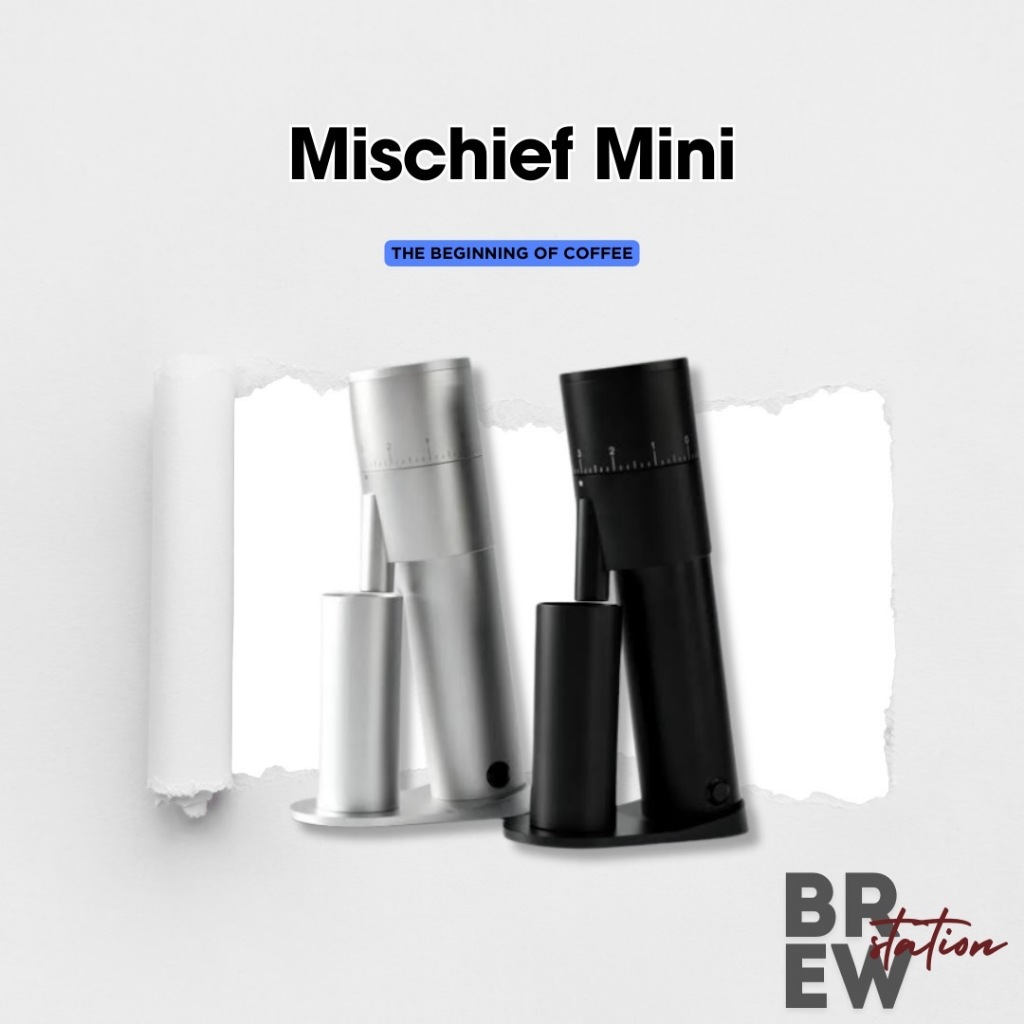 *พร้อมส่ง* Mischief Mini เครื่องบดเมล็ดกาแฟไฟฟ้าขนาดเล็ก C40  มี3สี (ดำ, เงิน, ขาว)