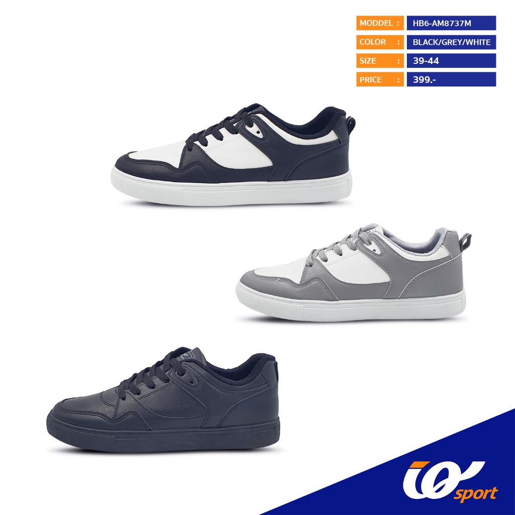 IQ SPORT รองเท้าผ้าใบผู้ชาย (Lifestyle) รหัสHB6-AM8737M