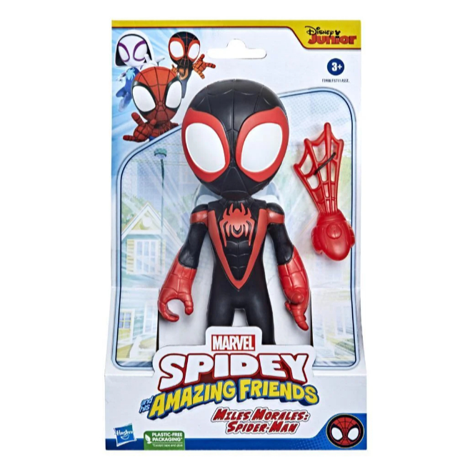 Marvel Spidey and His Amazing Friends Supersized Miles Morales: Spider-Man Action Figure