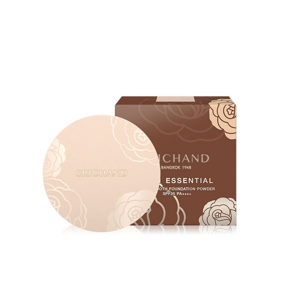 ถูกที่สุด Srichand-Skin Essential Fine Smooth Foundation Powder SPF 35Pa+++ แป้งแนบเนื้อ Exp.01/2026
