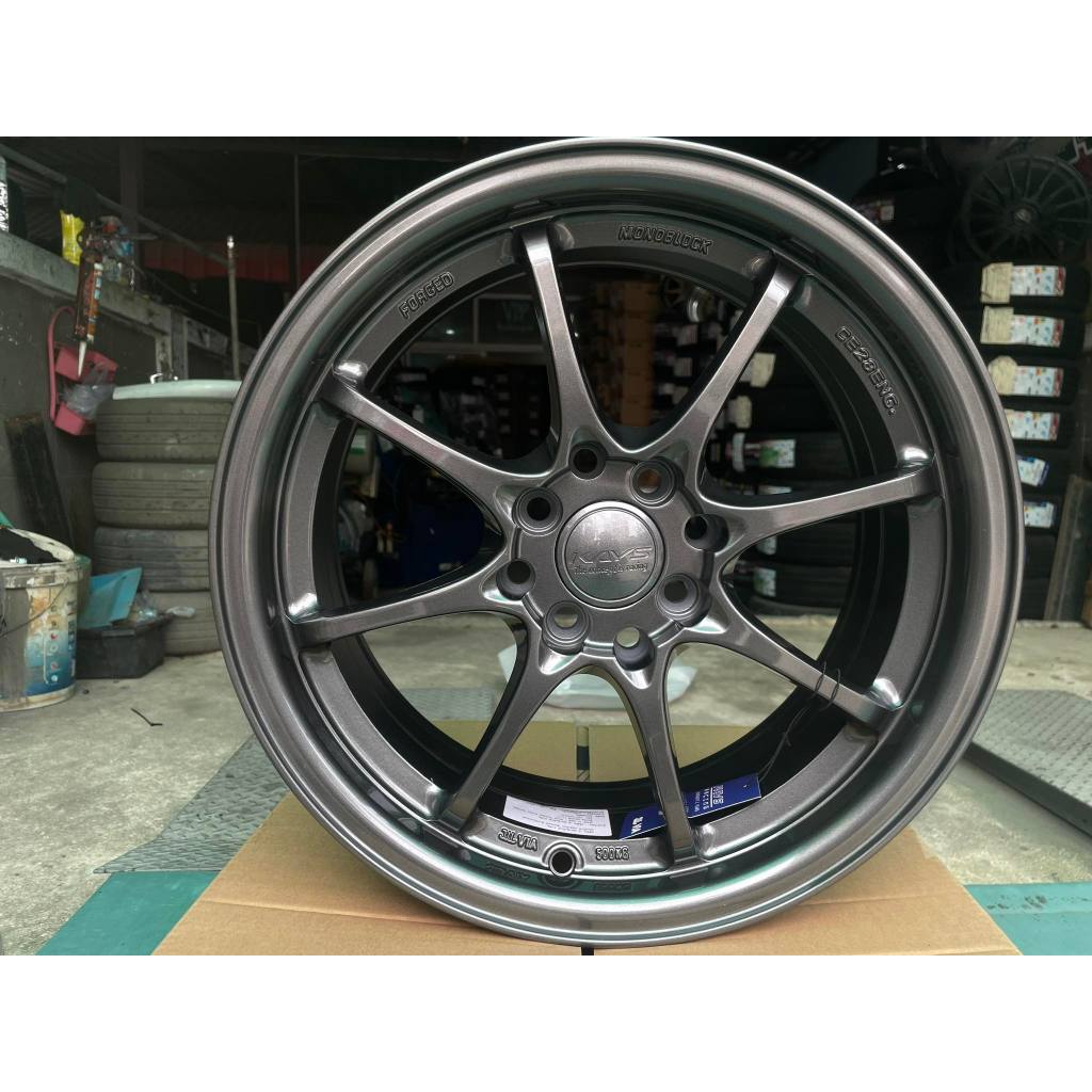 แม็กใหม่ขอบ 16 สีเทากัล 4 รู