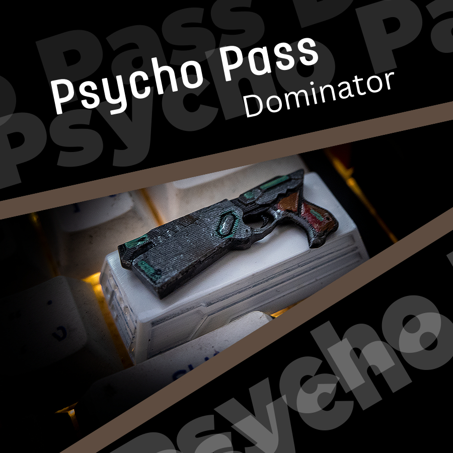 ส่งฟรี Artisan keycap Psycho Pass Dominator