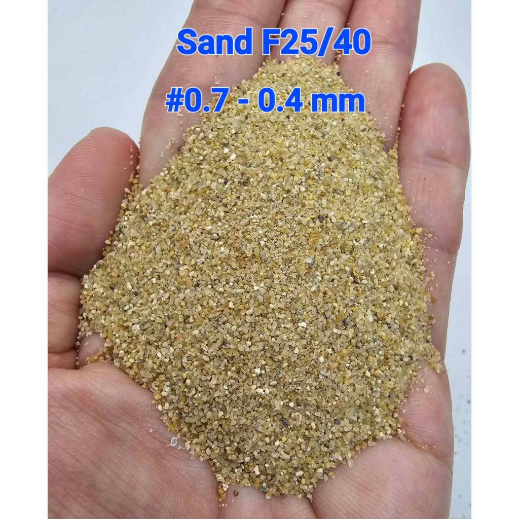 1 Kg/Bag ทรายแม่น้ำคัดขนาด จัดสวน ปลูกต้นไม้ ปูหญ้า ผสมทำปุ๋ย เทพื้นทางเดินสวน หรือ ใช้ในงานอุตสาหกรรม - รูปที่ 2