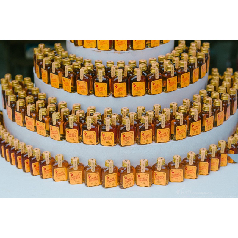 ของชำร่วย ของชำร่วยน้ำผึ้ง แท้ 💯% ขนาด 30ml ขวดแก้ว ของชำร่วยงานแต่ง หรูหรา ราคาถูก