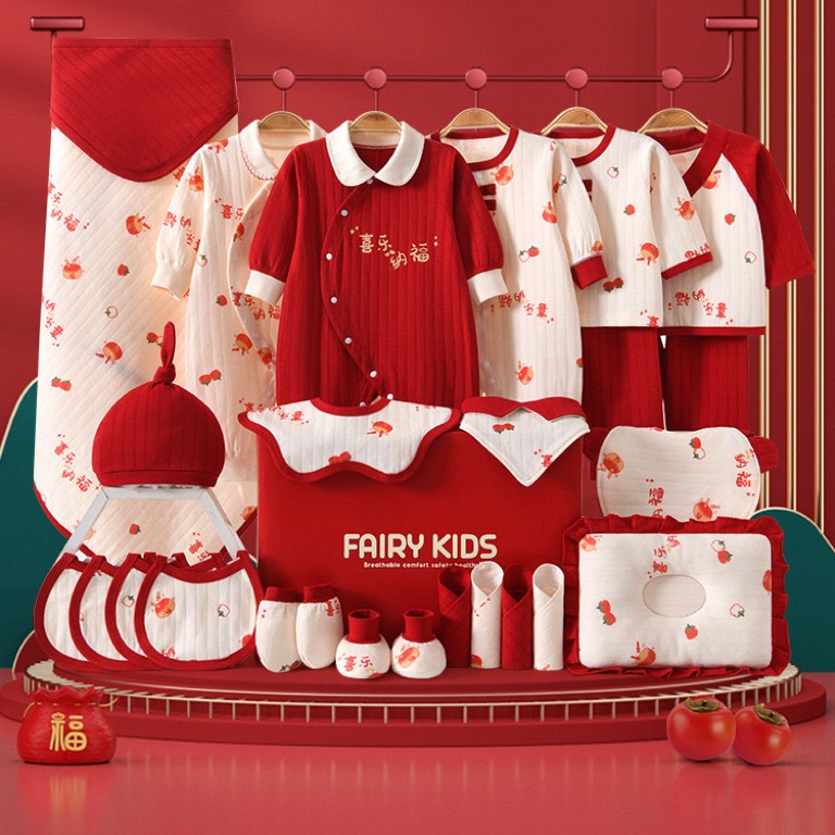 NT baby (สินค้าพร้อมส่งจากไทย)ชุดกล่องของขวัญสำหรับเด็กแรกเกิด เสื้อผ้าสำหรับเด็กทารก เนื้อผ้าฝ้าย