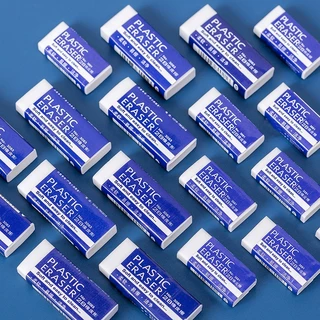 ยางลบดินสอ 2B Plastic eraser สำหรับดินสอทุกรุ่น อุปกร์การเรียน สำนักงาน วาดภาพ นุ่มเนียน ลบความผิด