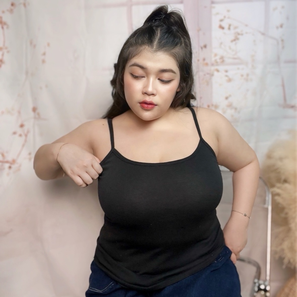เสื้อสายเดี่ยว สาวอวบ  ราคาถูก (ไซส์L XL)  รูปถ่ายจากสินค้าจริง พร้อมส่ง