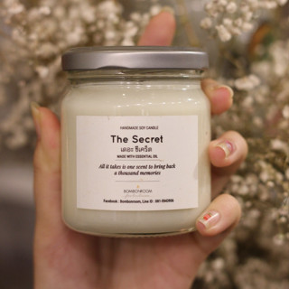 Bombonroom เทียนหอมไขถั่วเหลือง M 🕯️ (ขนาด 210 ml)