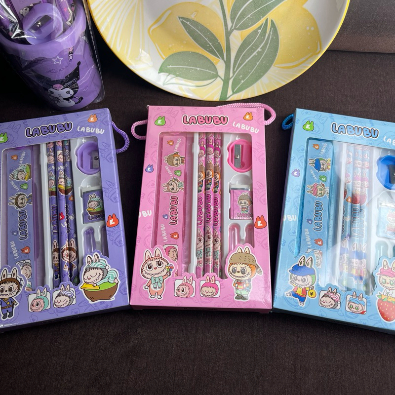 【พร้อมส่ง】ดินสอชุดเครื่องเขียน ลายการ์ตูน Melody Kulomi น่ารัก เหมาะกับของขวัญวันเกิด สําหรับเด็ก จํานวน 8 ชิ้น