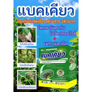 แบคเคียว ขนาด 1 กิโลกรัม 🌿สารป้องกันกำจัดโรคพืช ใบไหม้ รากเน่า โครเน่า ไฟท็อป
