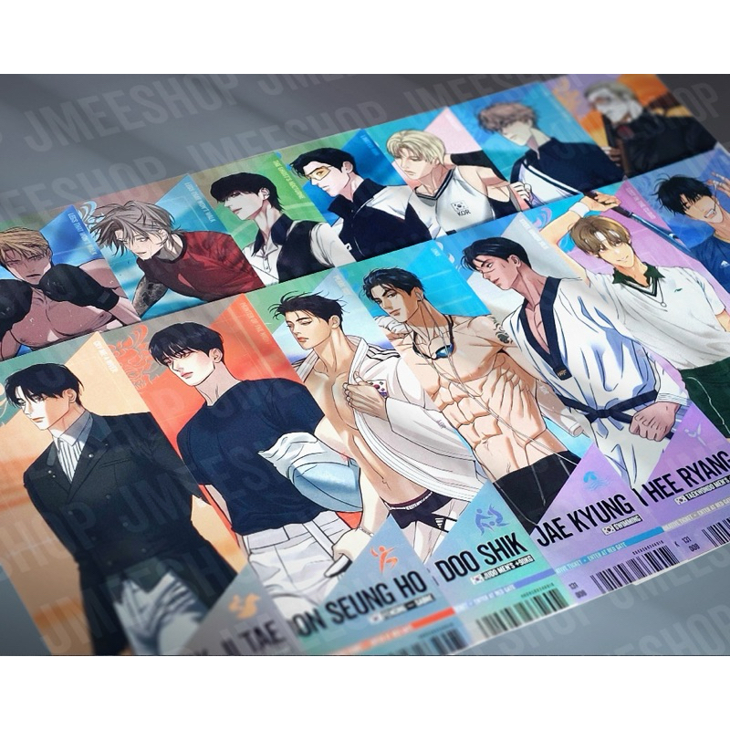 (พร้อมส่ง) ตั๋ว Ticket Team Lezhin v.1 แกะแล้ว (แบบเลือกตัวละคร)