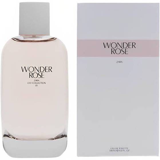 น้ำหอมZARA กลิ่น Wonder rose ขนาด 180ml. น้ำหอมกลิ่นหวานๆ หอมลุคคูณหนู