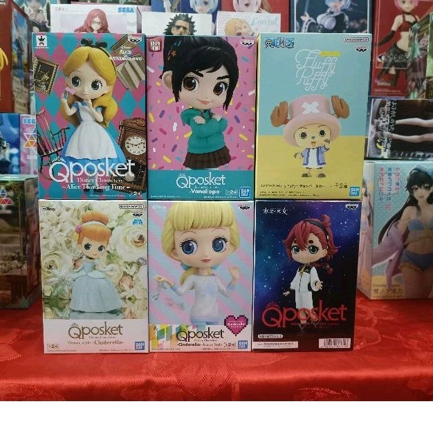 ฟิกเกอร์ Qpocket จากเรื่อง วันพีช เจ้าหญิงดิสนี้่ กันดัม