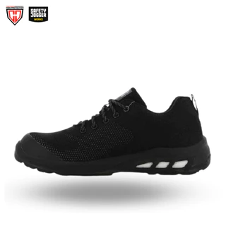รองเท้าเซฟตี้ แบรนด์ SAFETY JOGGER รุ่น ECOFITZ S1P LOW สีดำ [ลิขสิทธิ์แท้ รับประกันคุณภาพ 3 เดือน]